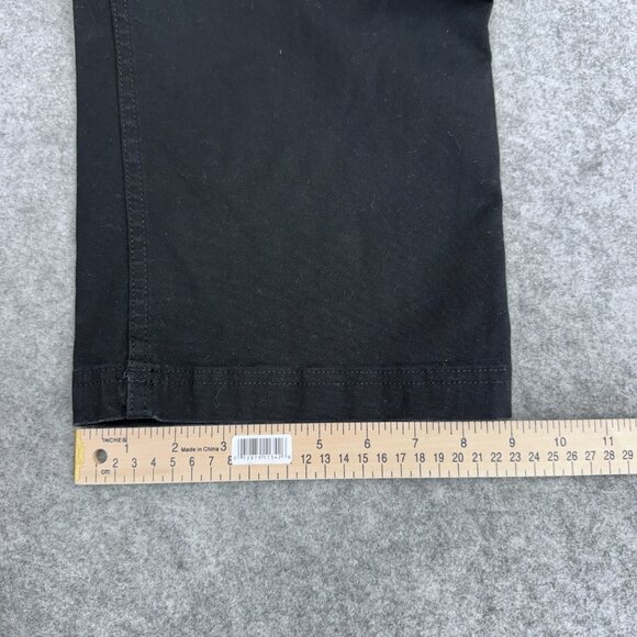 Eddie Bauer Men’s Canvas Utility Stretch Pants, Black, Size 36x29 - Picture 8 of 13